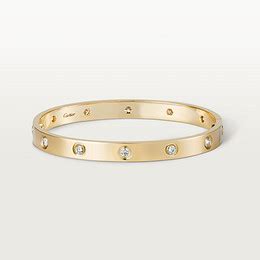 cartier 10 diamond love bracelet|preowned cartier love bracelet.